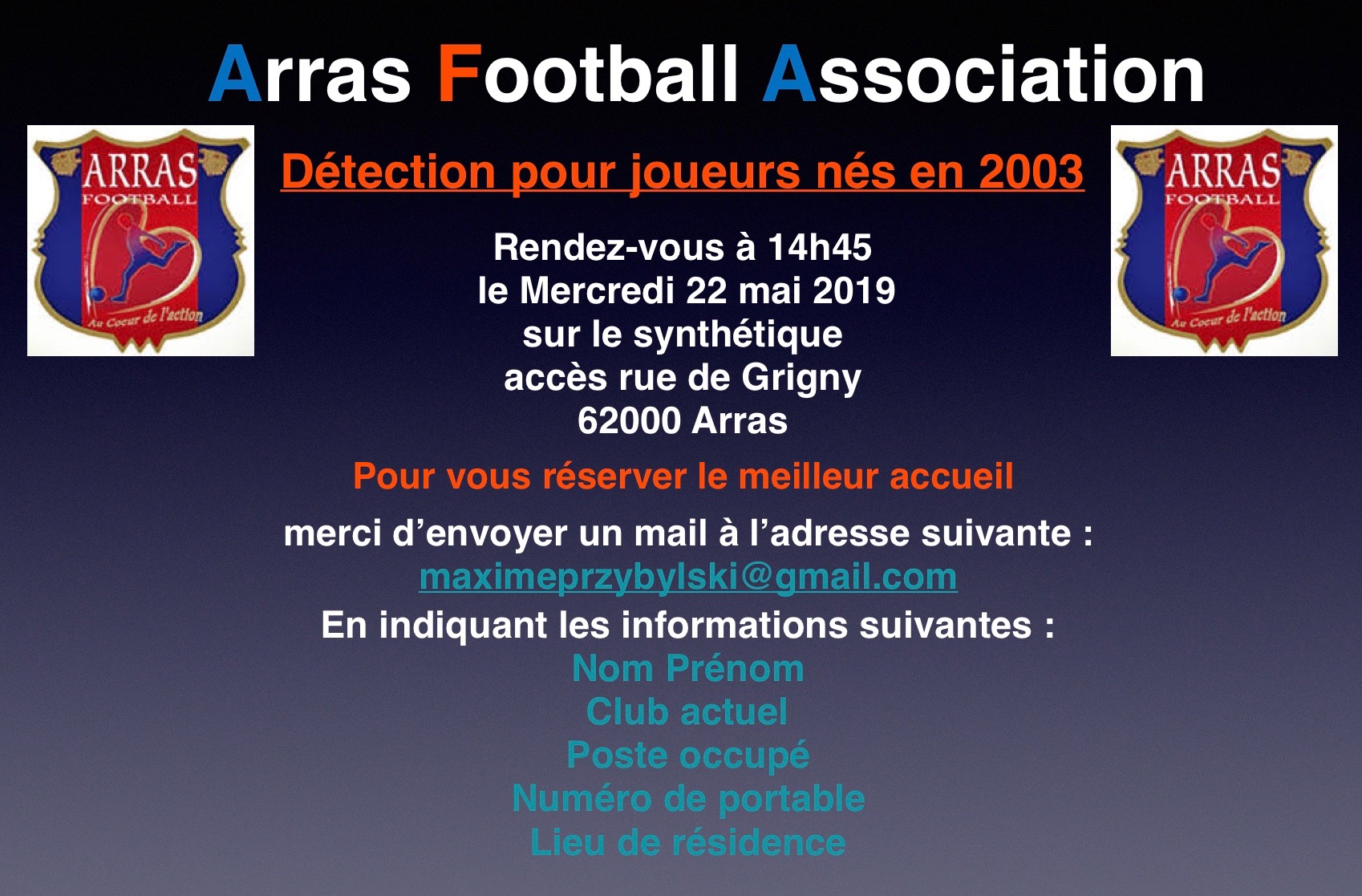 affiche dtections 2003